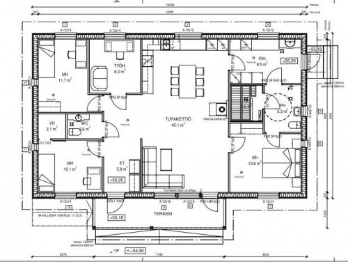 Omakotitalo Paimio Saari