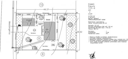 Omakotitalo Paimio Saari